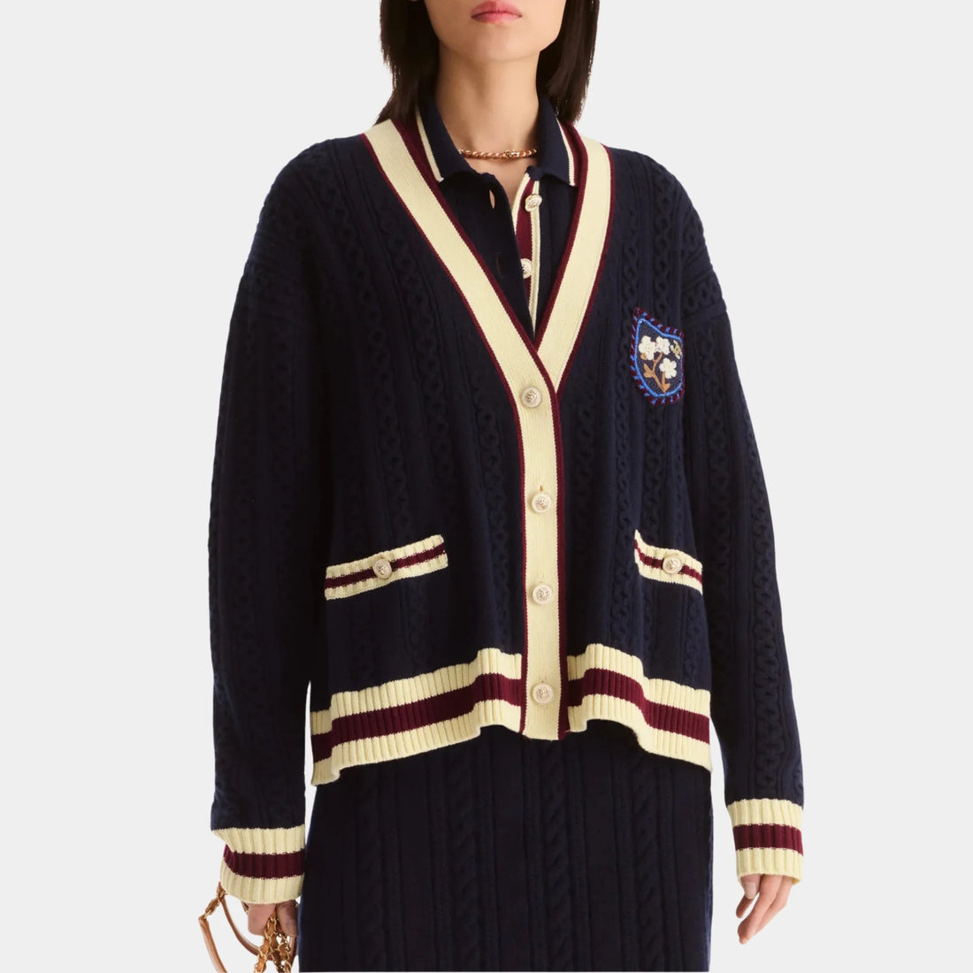 Sweater in Cashmere &amp; Cotton