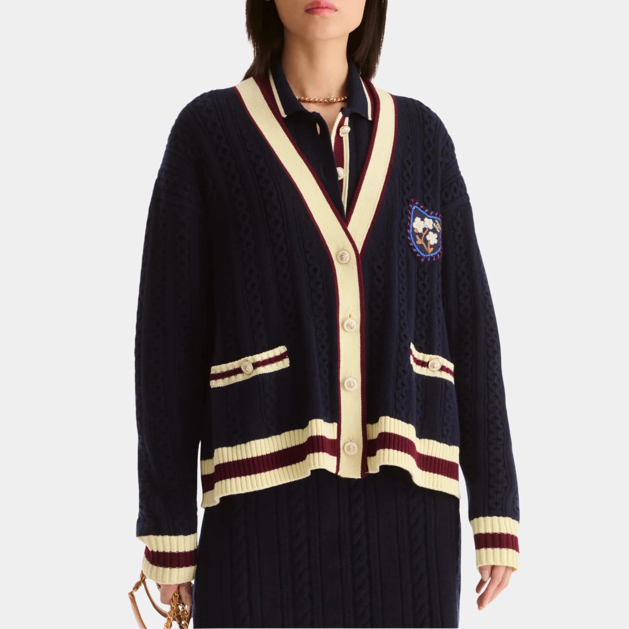 Sweater in Cashmere &amp; Cotton