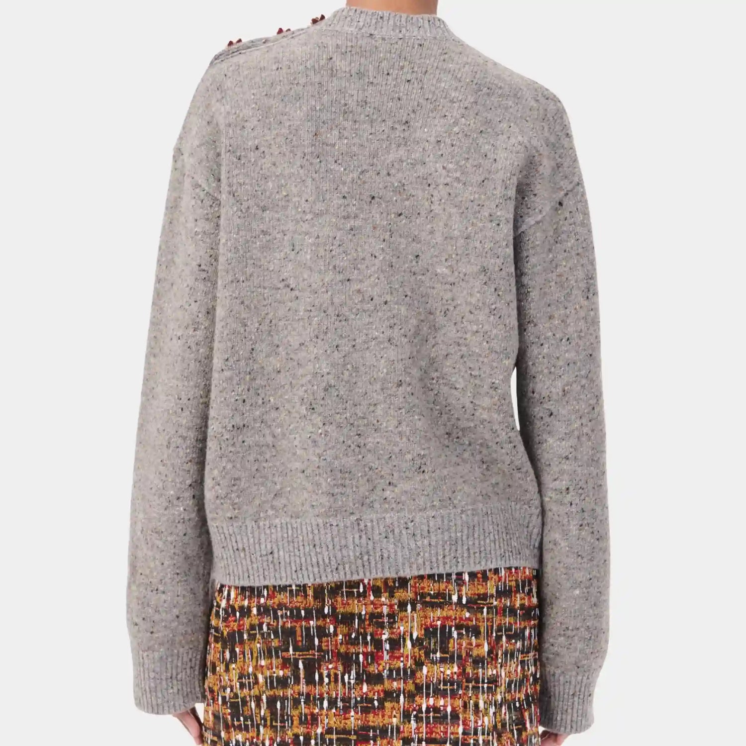 Sweater Wool &amp; Cashmere in Grey