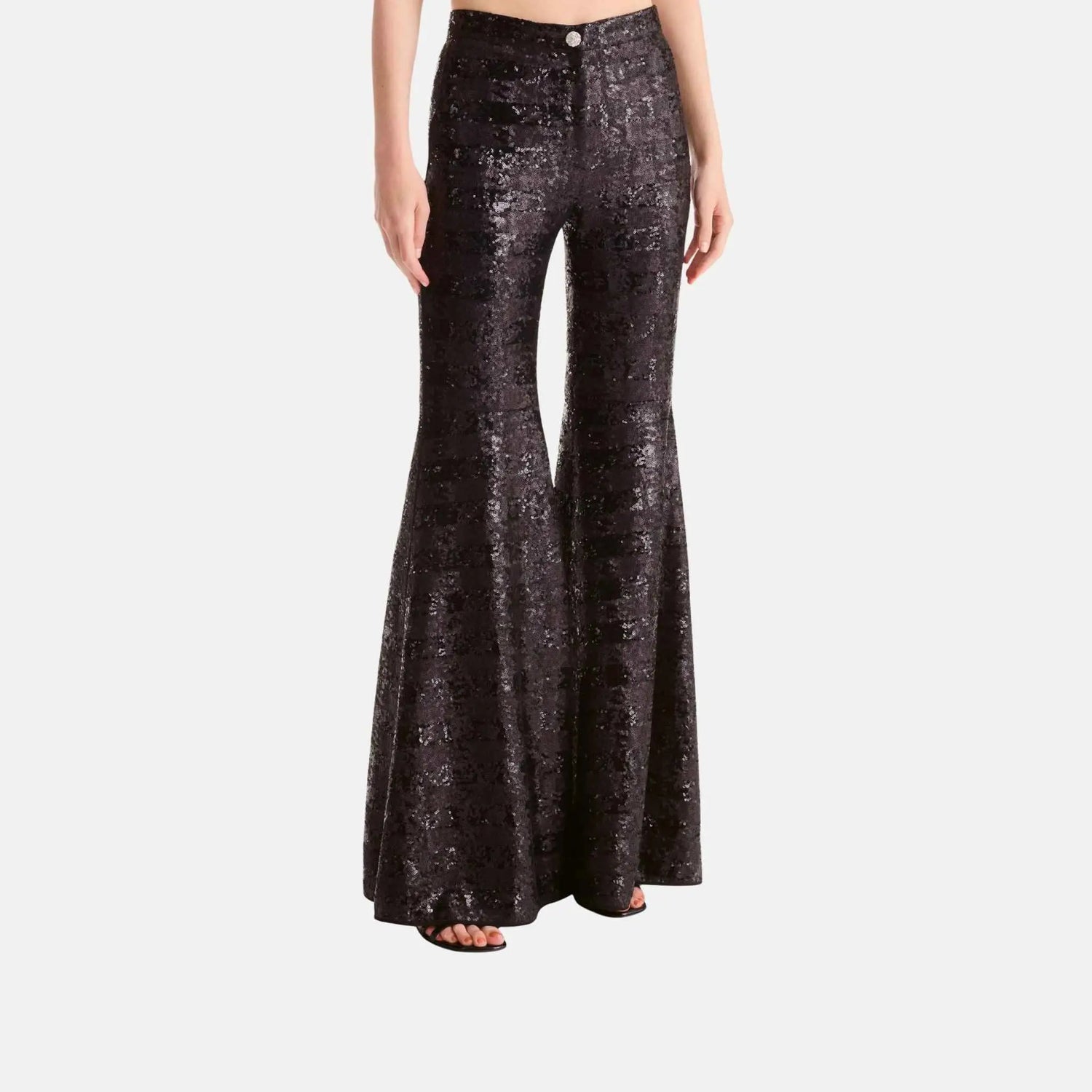 Chanel Trousers in Mixed Fibers and Sequins