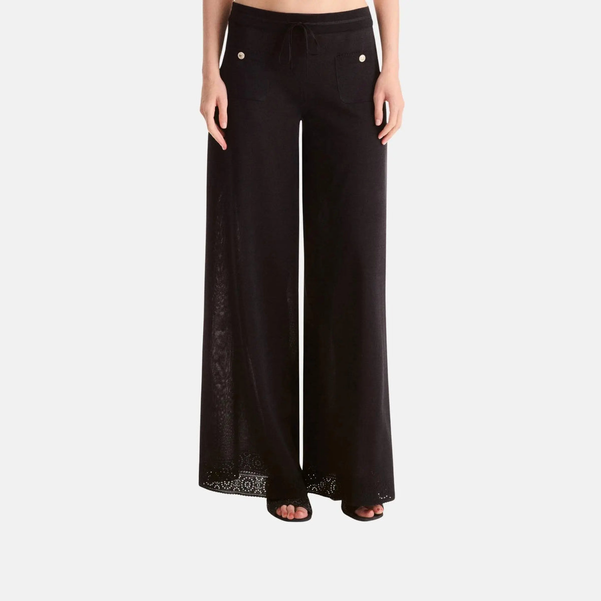 Trousers in Silk
