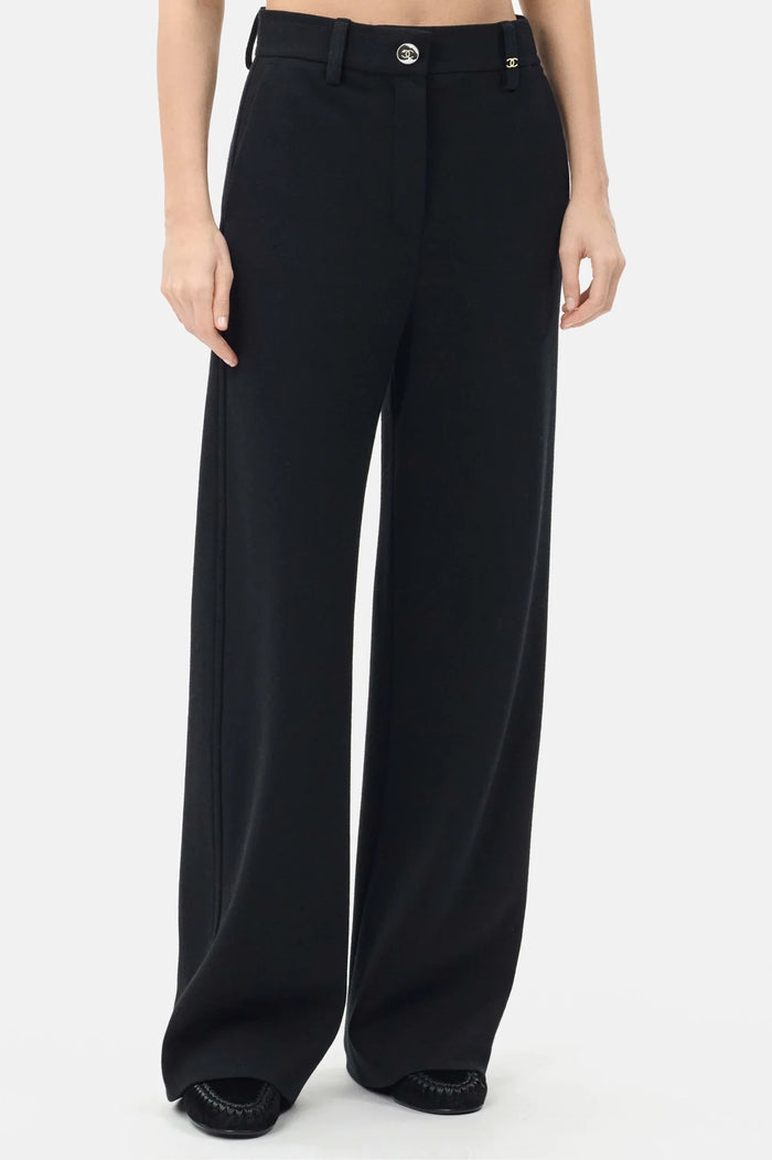 Chanel Trousers Wool in Black — Coco Neige 2026
