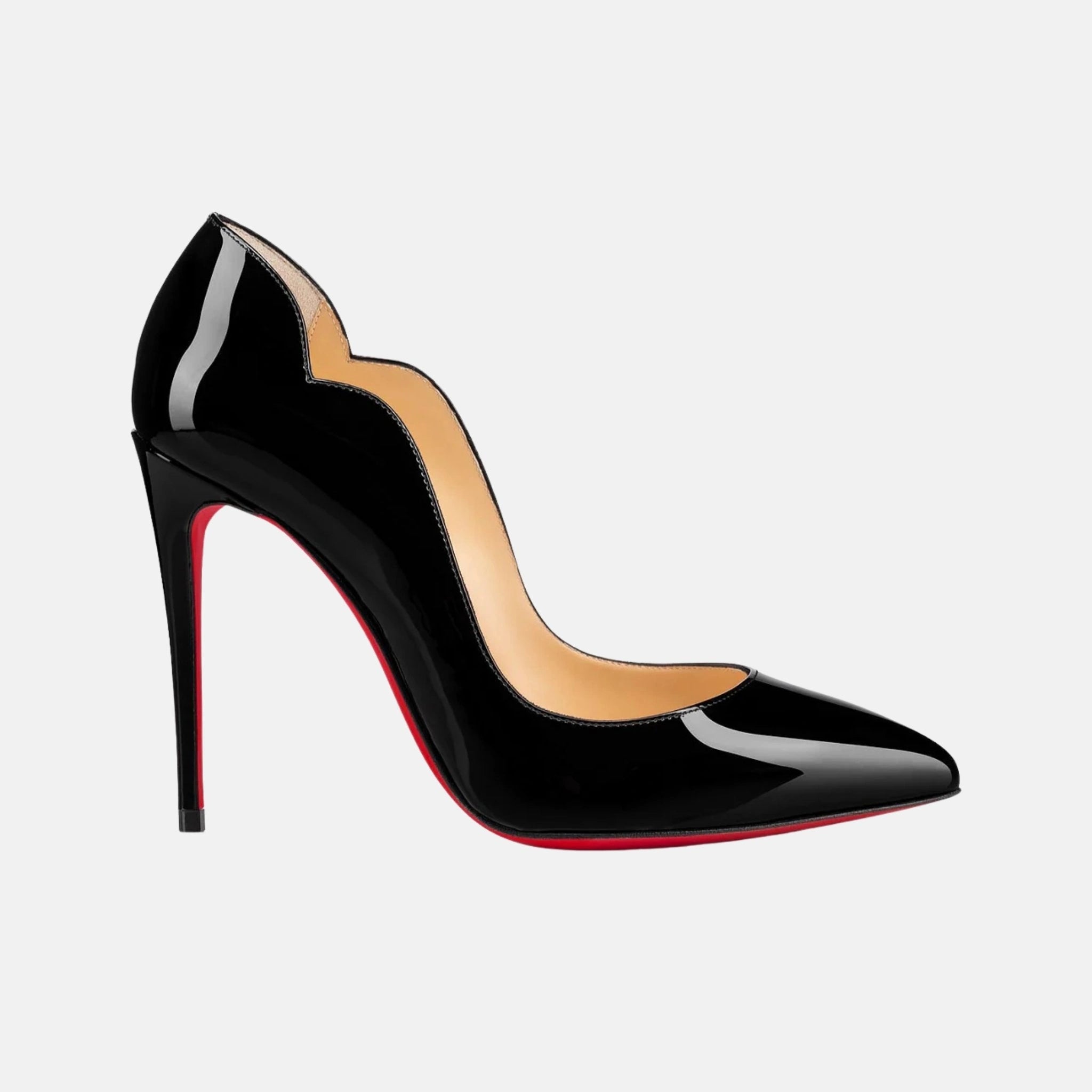 Christian Louboutin Hot Chick Pumps Patent Calf Leather, Side