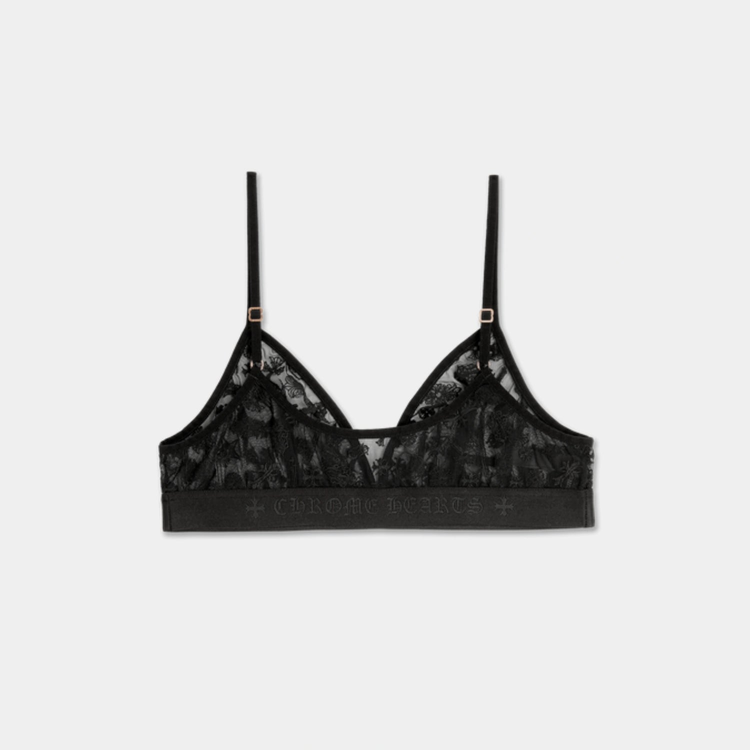 Chrome Hearts Lace Triangle Bralette, Back