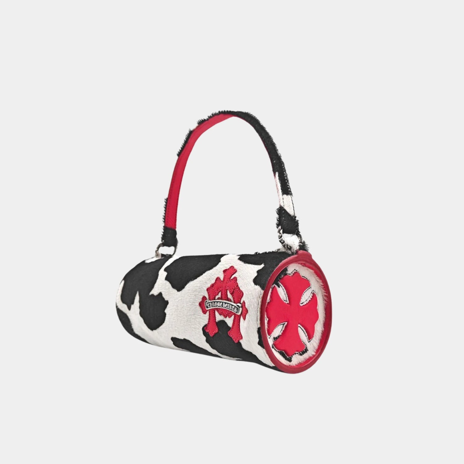 Chrome Hearts Mini JoJo Bag in White Black &amp; Red, Side