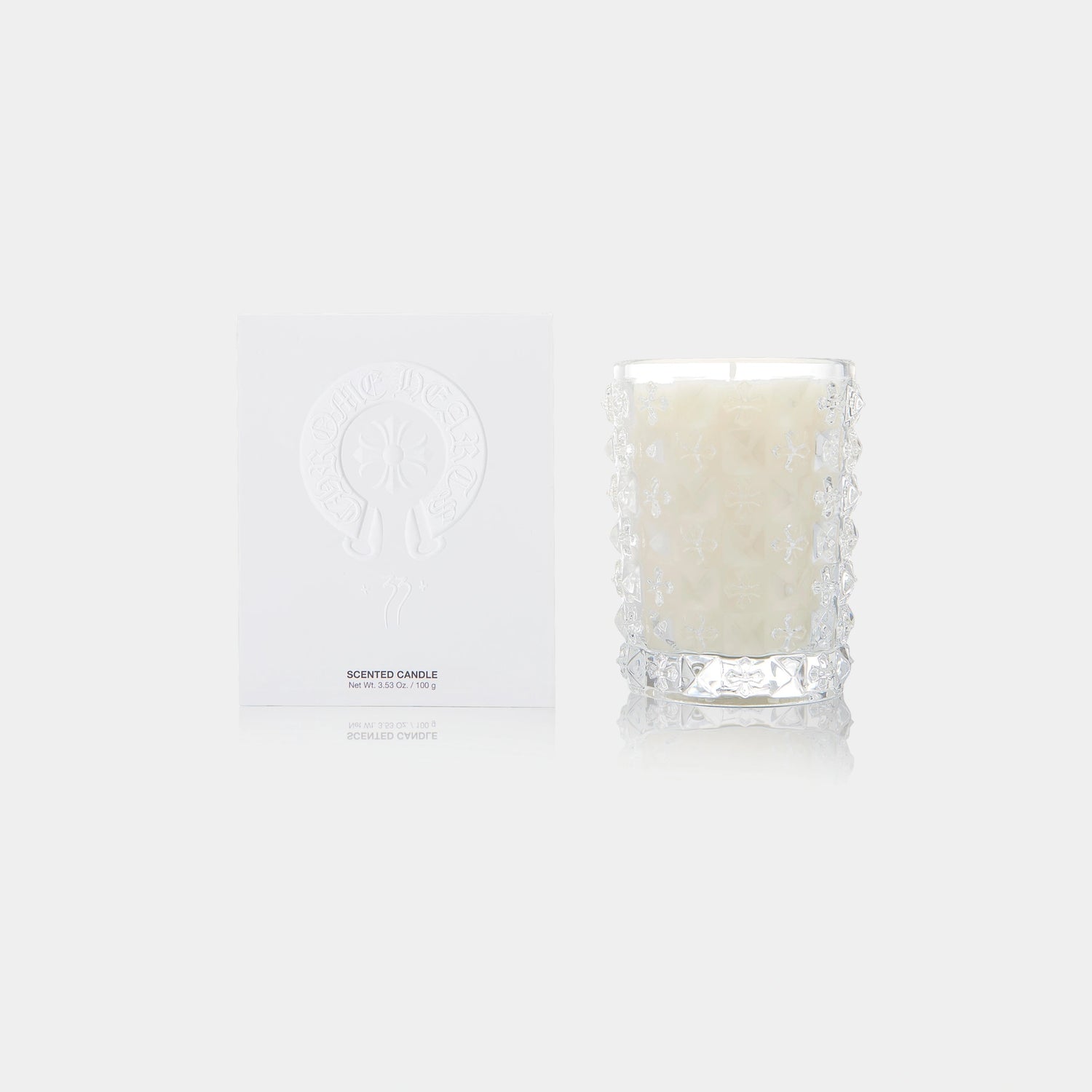 Chrome Hearts Scented Candle 100g, Package