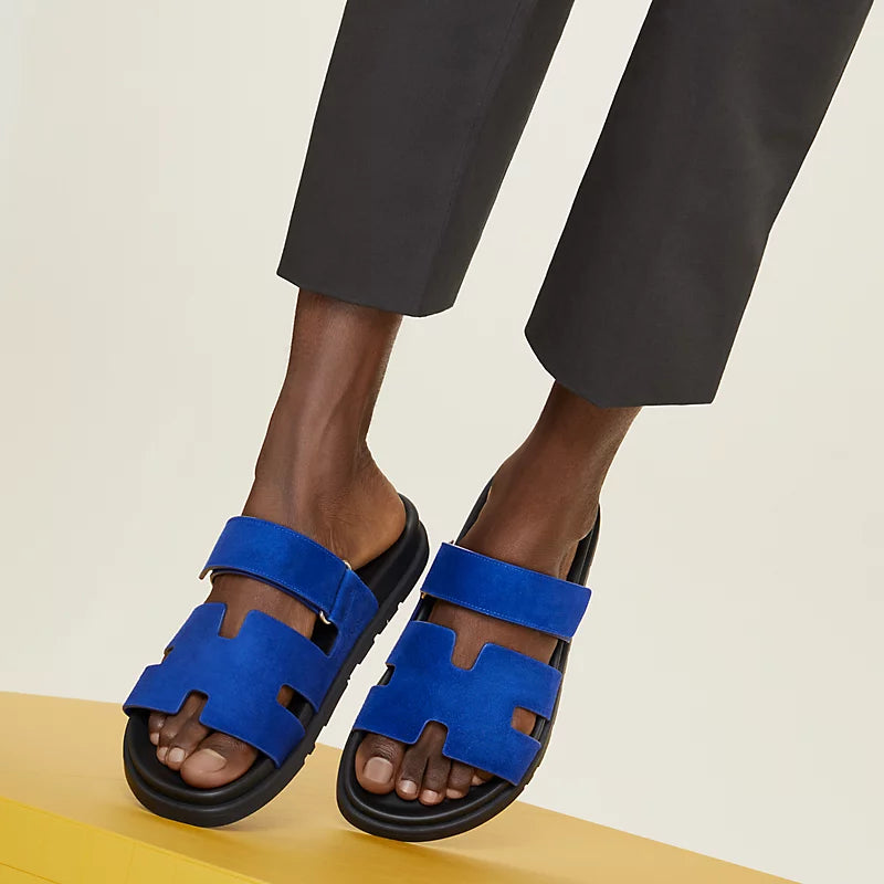 Chypre Sandal - Bleu Smalt