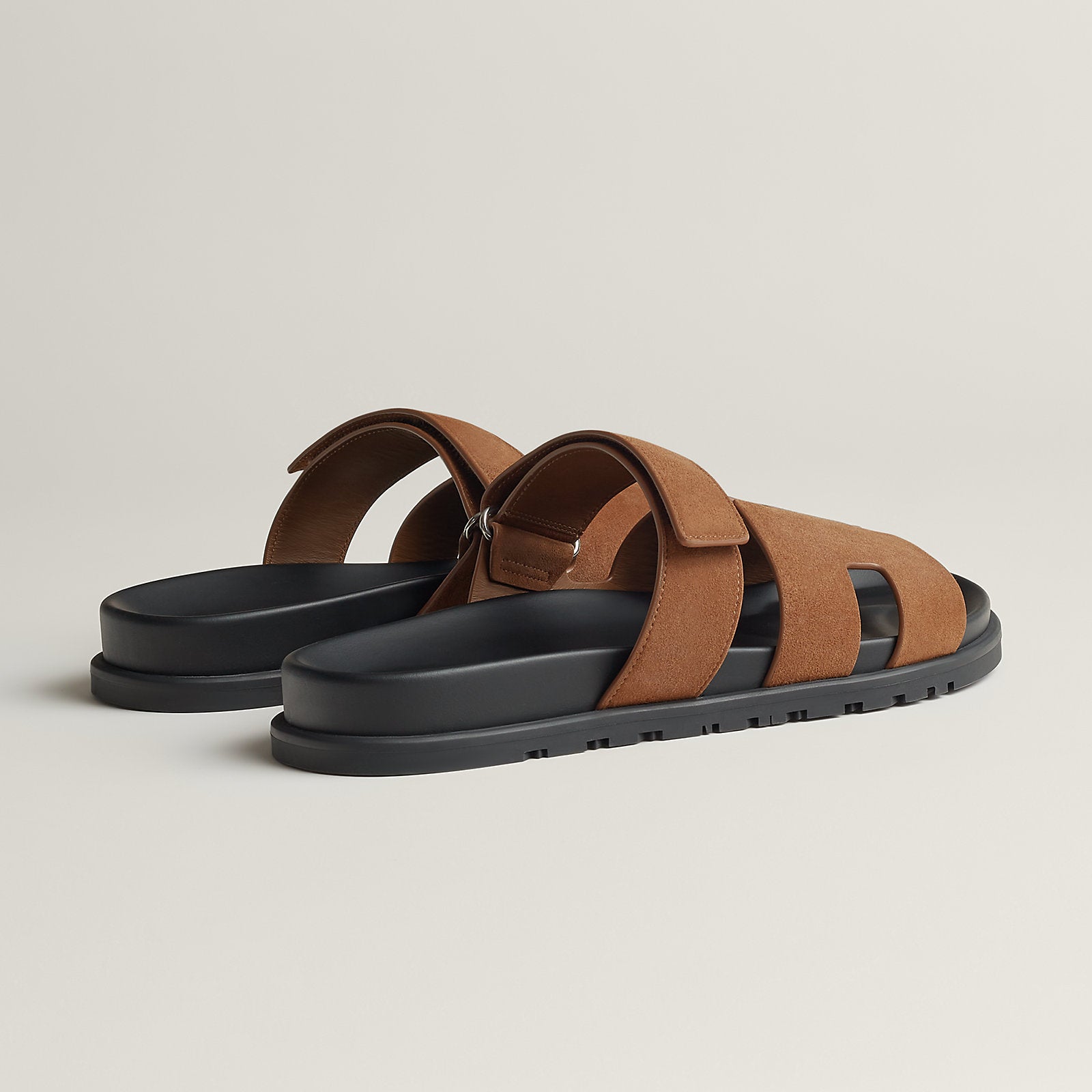 Chypre Sandal - Natural Suede