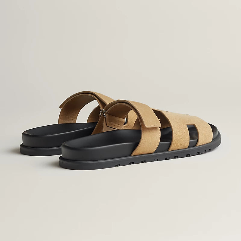 Chypre Sandal - Beige Albâtre