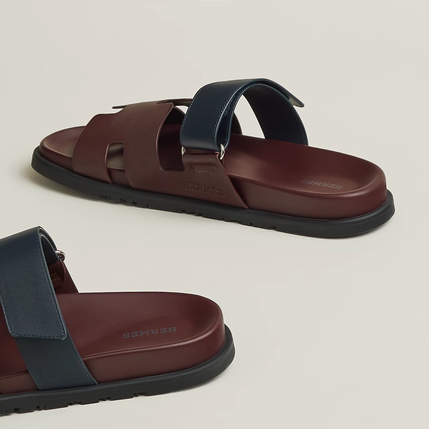 Chypre Sandal - Burgundy