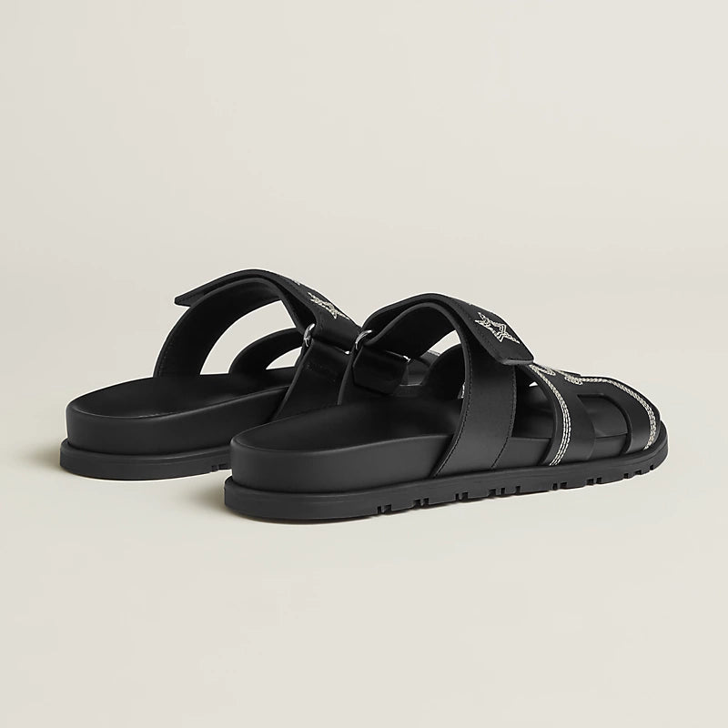 Chypre Sandal - Black Stars