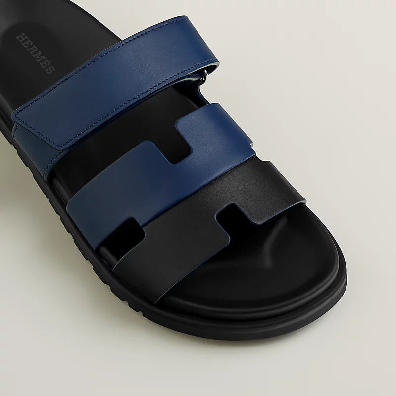 Chypre Sandal - Bleu Obscur / Noir