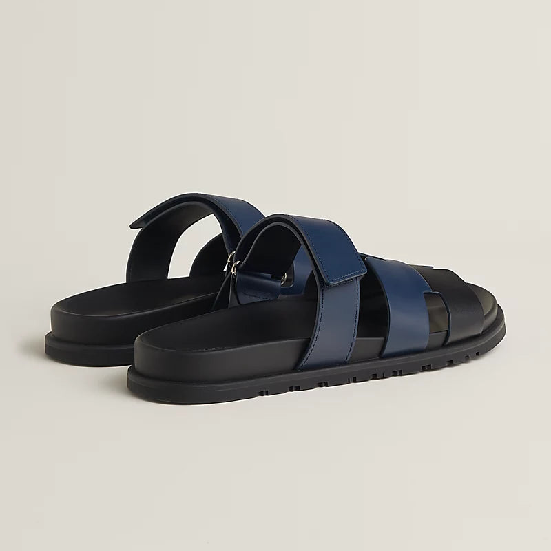 Chypre Sandal - Bleu Obscur / Noir