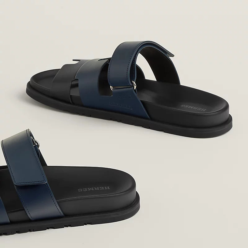 Chypre Sandal - Bleu Obscur / Noir