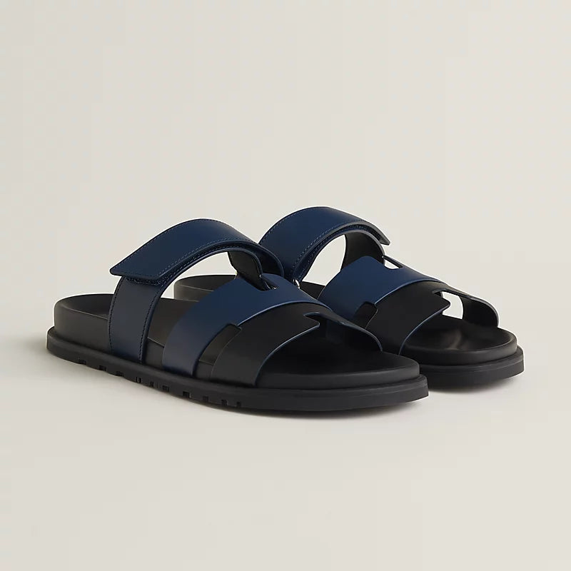 Chypre Sandal - Bleu Obscur / Noir