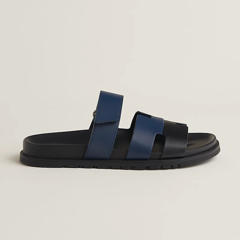 Chypre Sandal - Bleu Obscur / Noir