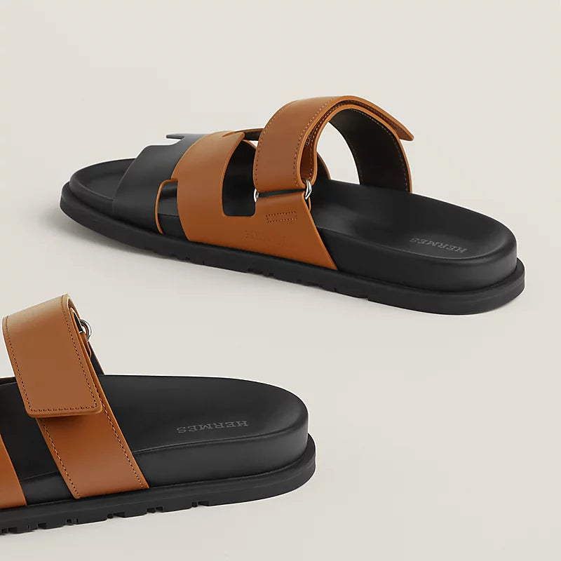 Chypre Sandal - Naturel / Noir