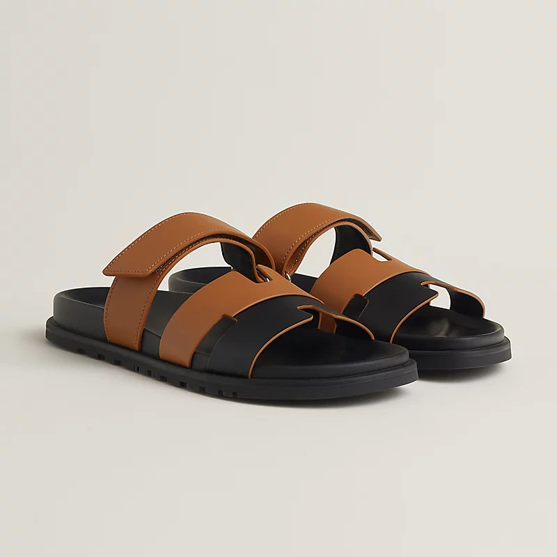 Chypre Sandal - Naturel / Noir