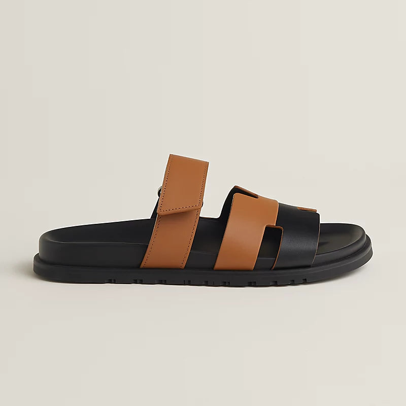 Chypre Sandal - Naturel / Noir