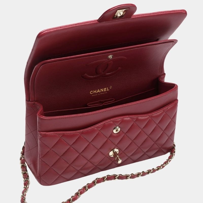 Classic 11.12 Handbag, Cruise 2024/25, Burgundy, Interior View