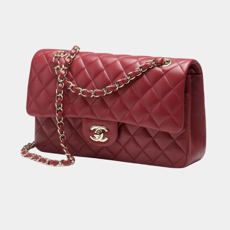 Classic 11.12 Handbag, Cruise 2024/25, Burgundy, Side View