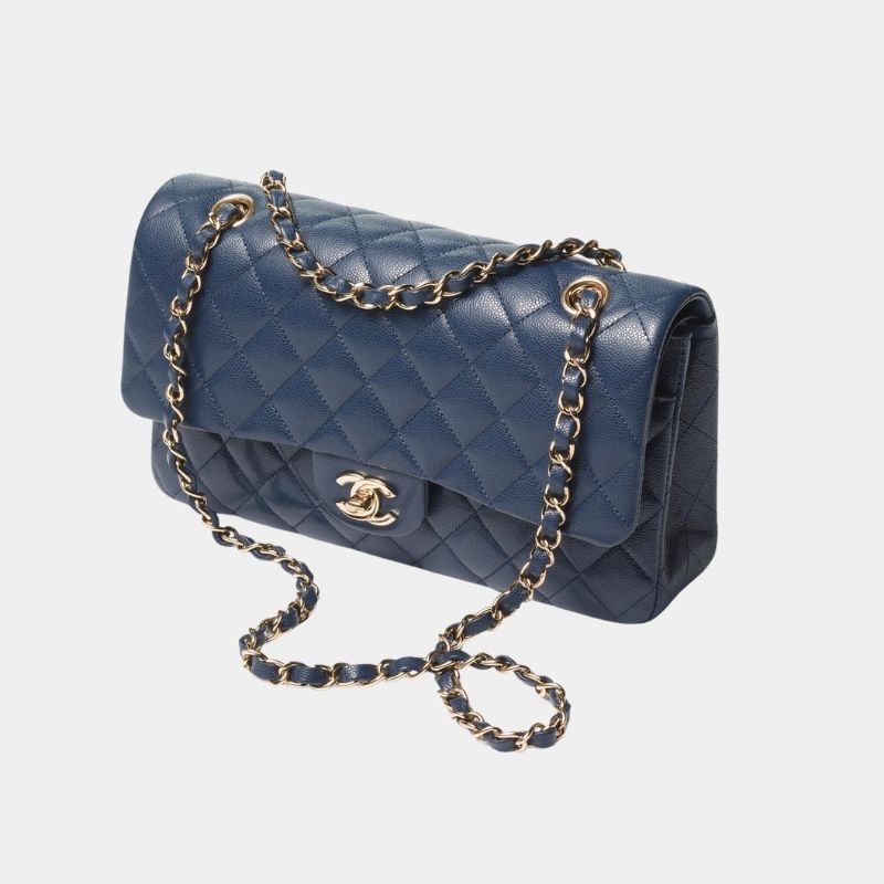 Classic 11.12 Handbag, Cruise 2024/25, Dark Blue, Side View