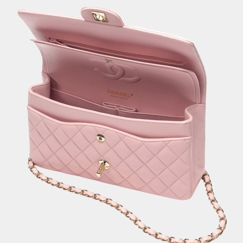 Classic 11.12 Handbag, Cruise 2024/25, Light Pink, Interior View