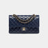 Classic 11.12 Handbag, Cruise 2024/25, Navy Blue, Front View