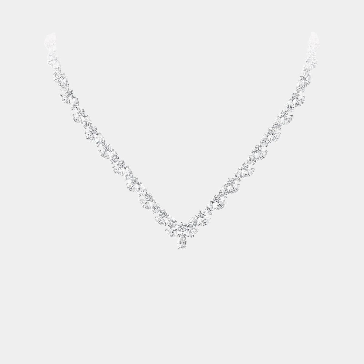 Classic Graff Multi-shape Diamond Necklace