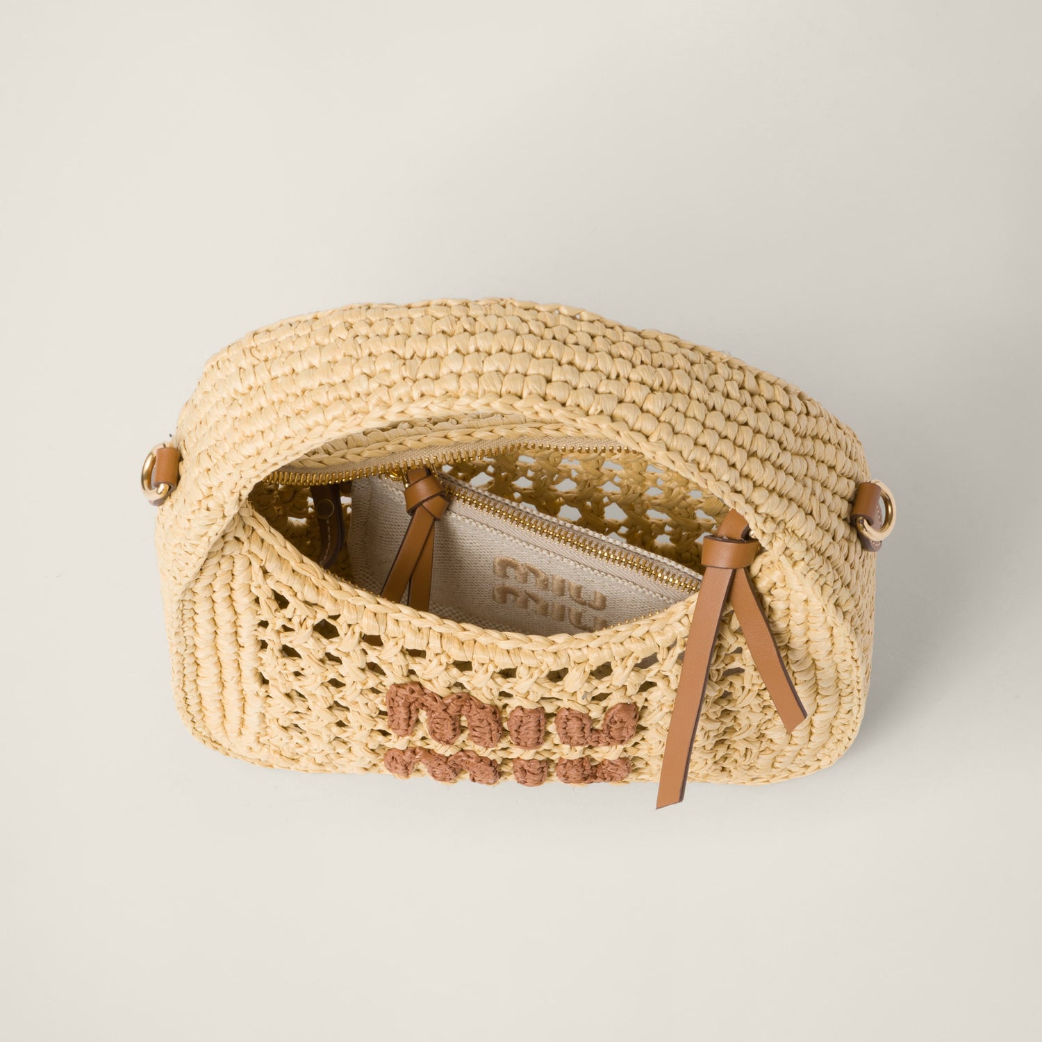 Wander woven fabric hobo bag