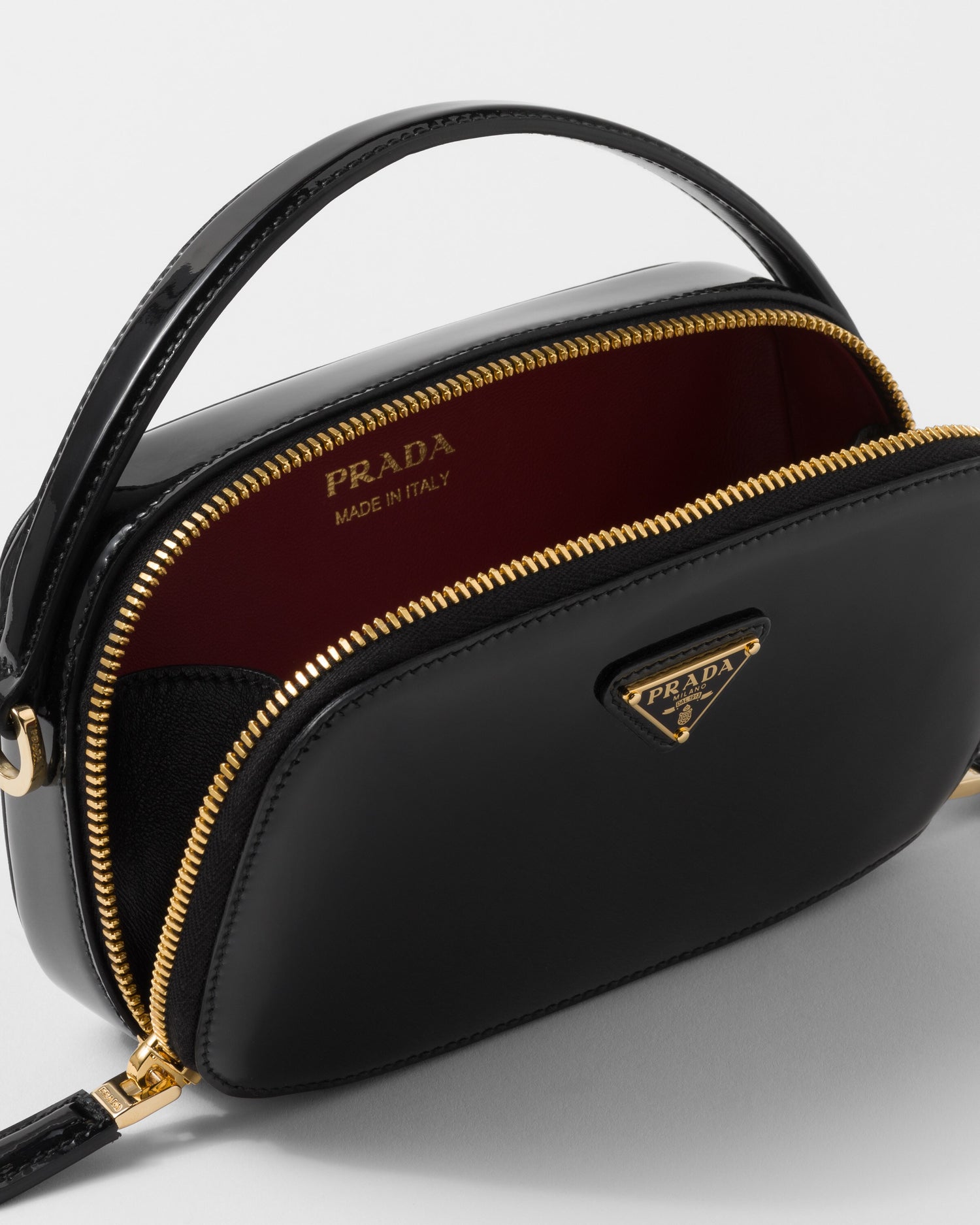 Odette patent leather mini-bag