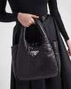 Medium padded Prada Soft nappa leather bag