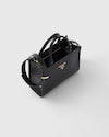 Mini Prada Symbole leather bag with stitching