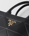 Mini Prada Symbole leather bag with stitching