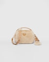 Odette shearling mini-bag