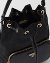 Prada Duet Re-Nylon and brushed bucket bag