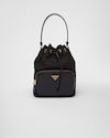 Prada Duet Re-Nylon and brushed bucket bag