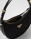 Prada Arqué Re-Nylon and brushed leather shoulder bag