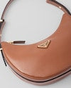 Arqué leather shoulder bag