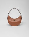 Arqué leather shoulder bag