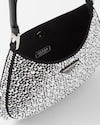 Prada Cleo satin bag with crystals