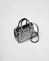 Prada Galleria satin mini-bag with crystals