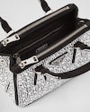 Prada Galleria satin mini-bag with crystals