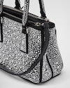 Prada Galleria satin mini-bag with crystals