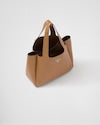 Leather tote