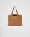 Leather tote