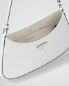 Cleo brushed leather shoulder bag