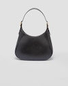 Leather shoulder bag