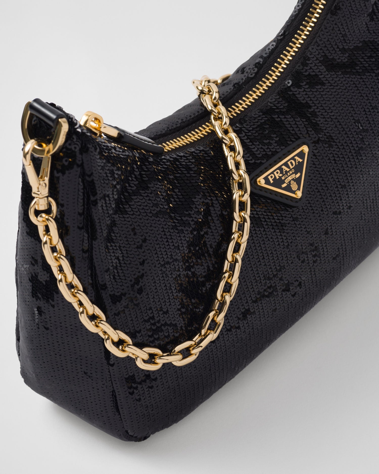 Prada Re-Edition Re-Nylon and sequin mini-bag