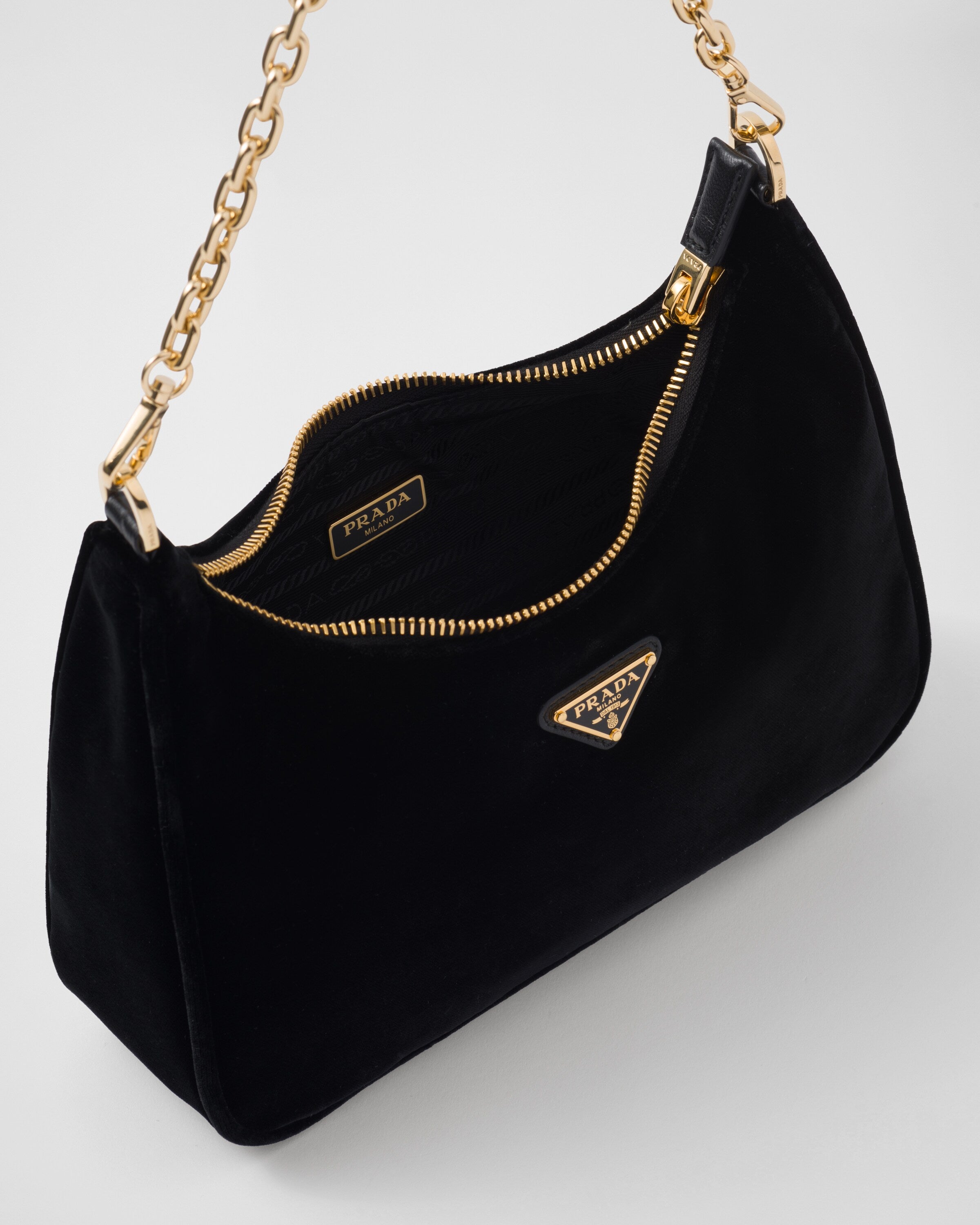 Prada Re-Edition velvet mini-bag